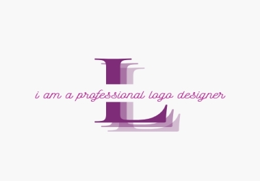 I create professional logo designer