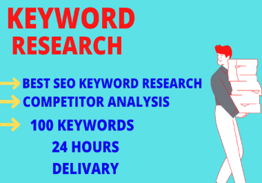 Quality full keyword research for rank your site