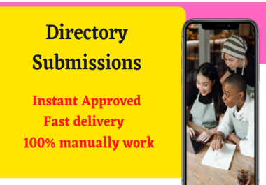 I will Do Directory Submissions with Instant Approved