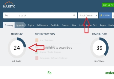 Increase Root Domain Trust Flow of your website 20+ with PBN links