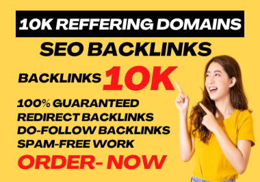I will build referring backlinks AND Index in ahrefs