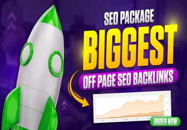 Rank 1st page 2000 Biggest Off page SEO Backlinks Package improve your website ranking