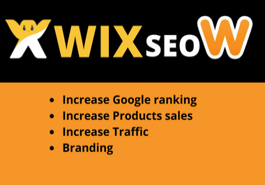 I will do wix SEO for google ranking