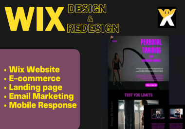I will do wix website,  wix redesign and wix fixing wix SEO