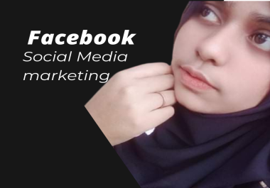 I will do social media marketing both social media manager