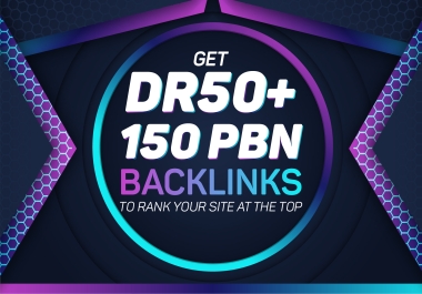 Rocket Ranking Your Website Highly With All 150 PBNS DR50+ Permanent Homepage Dofollow backlinks