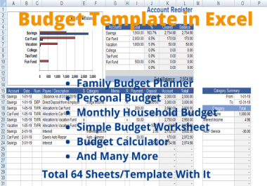 Create Your own Budget Template in Excel