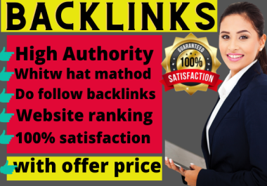 I will provide 90 dofollow mix backlinks through high authority sites