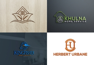 I will do modern minimalist branding and unique business logo design