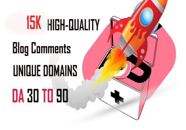 Build 15.000 High Quality Dofollow Blog comments Backlinks