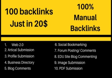 I will increase da with link building manual high da do follow backlinks
