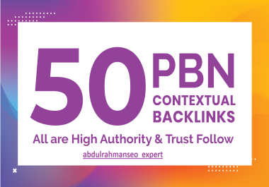 PBN backlinks To Boost Your Website Ranking 50 PBN With DA 50+
