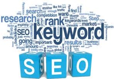 I will provide best keyword research for your site, seo journey