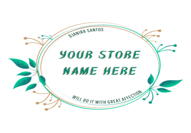 your logo with the name of your store or delivery