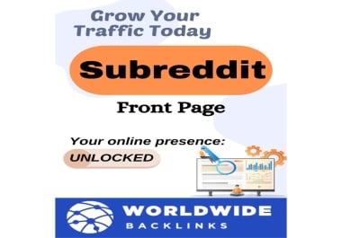 Front Page - Any Post On The First Page Of Any Subreddit