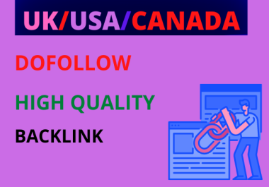 I will provide 30 USA UK canada dofollow mix backlinks through high da PA sites