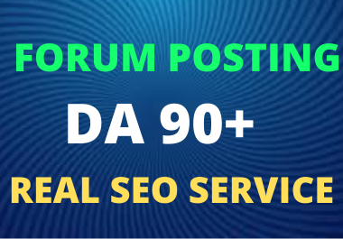 I will provide 50 high quality dofollow forum submit backlinks for 5