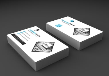 I will design modern professional business cards for you