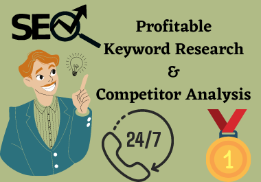 SEO Profitable Long Tail Keyword Research and Competitor Analysis