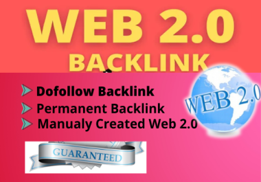 I will create 50 web2.0 backlinks on High authority web property manually low spam,  high quality