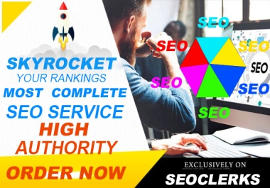 I will do SEO full on page and off page optimization ...