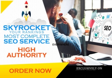 I will do SEO full on page and off page optimization for rankings