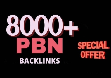 8000+ Permanent PBN Web 2.0 Authority Homepage Backlinks