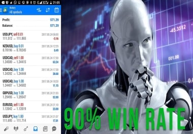 I will Setup Profitable Forex Bot,  Forex Trading Bot,  Forex EA Robot For MT4