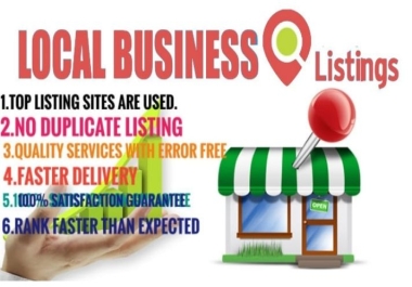 I will make top local SEO citations from yext,  brightlocal for your business