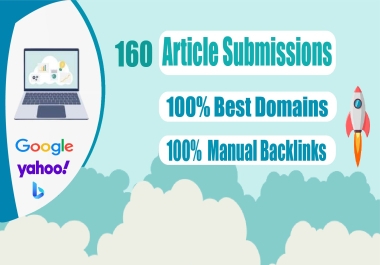 Provide Manual Premium Articles With Any Topic On Contextual 160 Backlinks