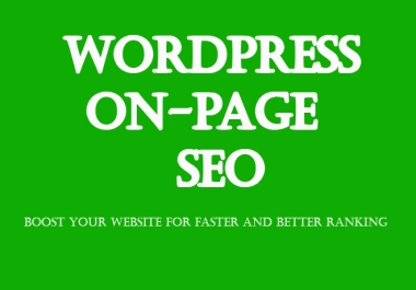 I will do On-page SEO optimization to increase website organic traffic