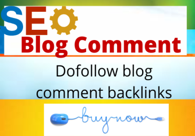 I will provide 30 backlinks from blog comments to improve Google ranking
