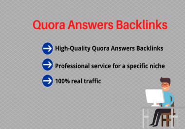 Guaranteed Targeted Traffic With 20 Quora Answers backlinks
