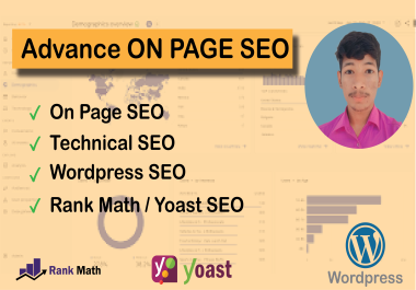I will do onpage SEO and technical optimization for your WordPress website