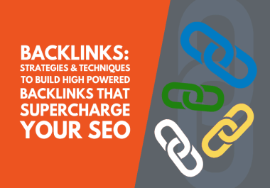 Get Higher Rankings for your Site with Backlinks