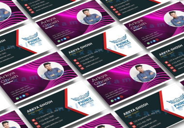 We can make attractive business card designs