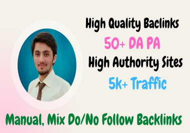 Providing 500 high authority Backlinks