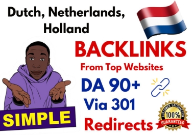 I will 20 create dutch dofollow high da backlinks,  netherlands SEO