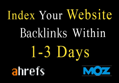 Guaranteed Crawling & Indexing Service force Google to Recognize Your 50 Backlinks