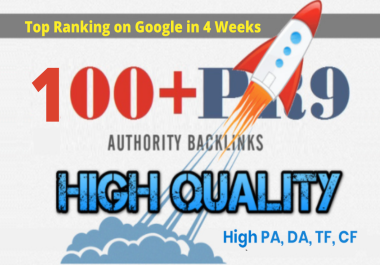 100 Diversified DA 80+ foundation SEO Backlinks to dominate google ranking on 2022