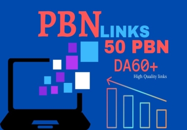 Get 50 Permanent Dofollow PBN Backlinks DA 60+ High Quality