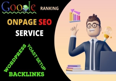 I will do on page SEO of WP website for google 1st page ranking