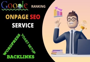 I will do on page SEO of WP website for google 1st page ranking