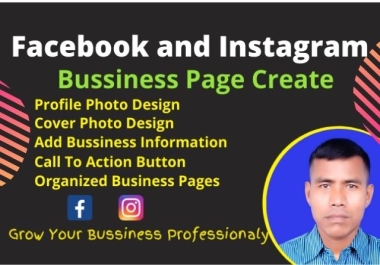 I will Create and Setup an Impressive Facebook Instagram Business Page