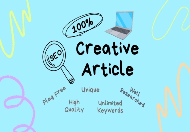 I Can Create 3000 Words Unique SEO Article Content