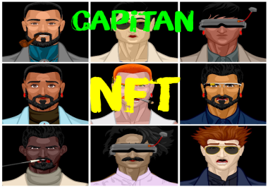 Collection of beautiful nfts and unique designs of 50 pieces