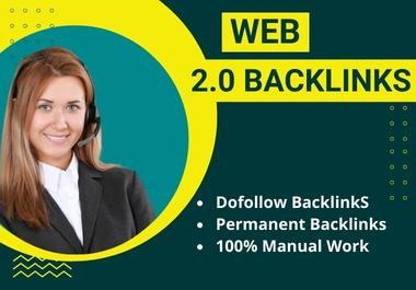 I will do 20 high da web 2 0 buffer blog backlinks manually
