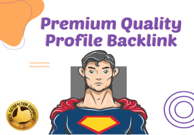 I Will Build 70+ Unique Domain High Authority Profile Backlink