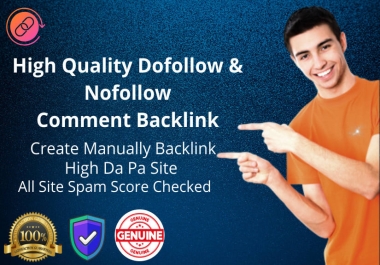 I Will Build 30+ High Quality Dofollow Comment Backlink For Best Ranking