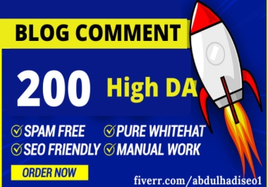 200 unique domains SEO blog comments dofollow offpageseo backlinks
